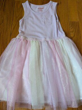 Cat & Jack Rainbow Dress (Size XS 4/5)
